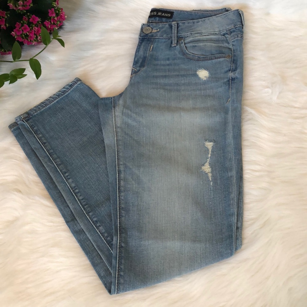 Express Stella Ankle Skinny Jeans Size 0